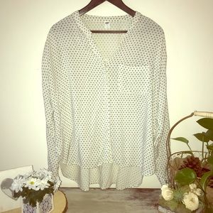 Old Navy Long Sleeve Dressy Top
